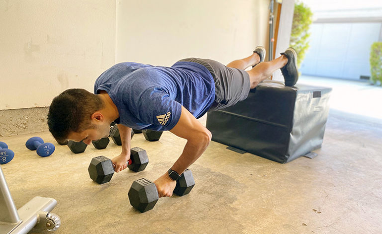 Caligiuri: A home workout to combat the confinement blues