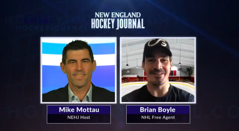 Catching up with Brian Boyle and BU women’s coach Brian Durocher