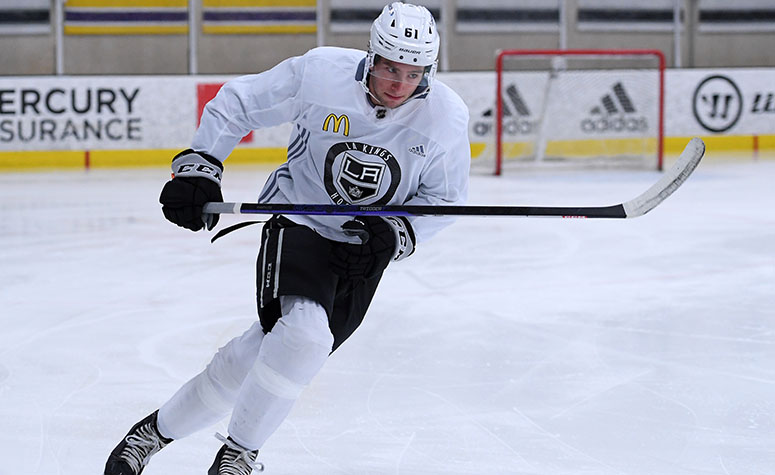 Jack Hughes Kings Development Camp