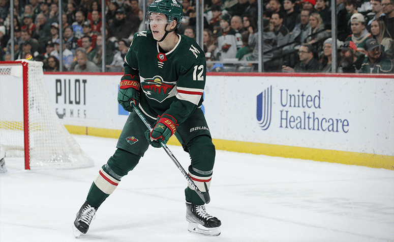 Matt Boldy, normally a pro hockey player, will try pro golf this summer. (Bailey Hillesheim/Getty Images)