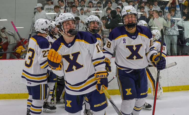 Xaverian has been one of the top teams in the MIAA through two months. (Brian Kelly/NEHJ)