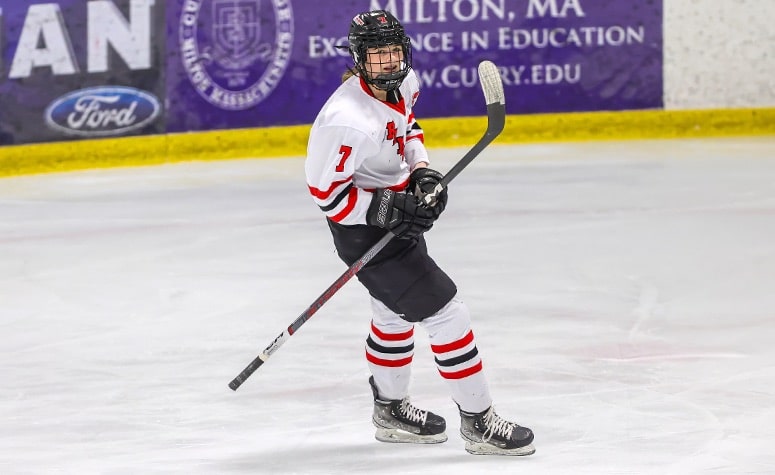 Caroline Doherty is Hingham's all-time leader in goals and points.