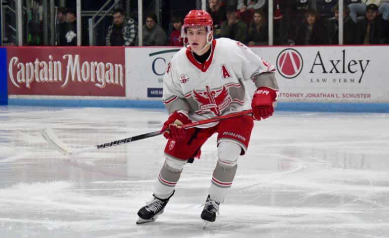 After leaving Thayer at 15 for the USHL, Gavin Cornforth reflects on the last three years