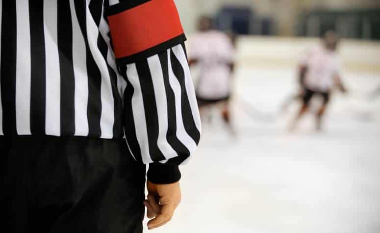Hockey referees