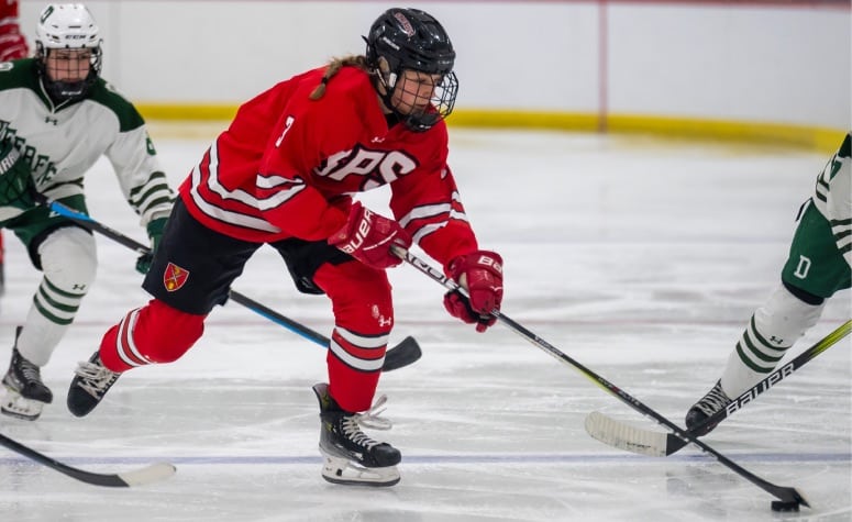 Chelsea Bell and St. Paul's are on a roll entering the holiday tournaments. (Patrick Donnelly/NEHJ)