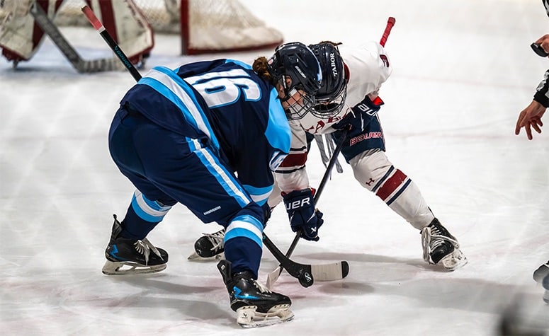 Phillips Andover and Tabor was one of the top matchups of the holiday tournament slate. (Patrick Donnelly/NEHJ)