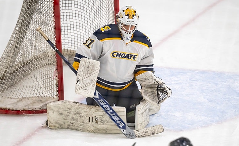 Noel Schaab and Choate entered the rankings for the first time this season. (Patrick Donnelly/NEHJ)