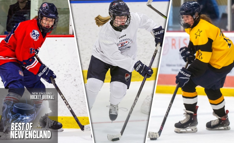 From left to right: Francie Ames, Maggie Chudzinski and Giuliana Polcari. (Brian Kelly/NEHJ; Brian Kelly; Patrick Donnelly/NEHJ)