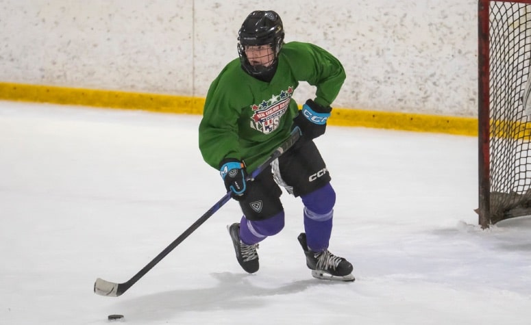 Genevieve Walsh consistently created quality scoring chances. (Patrick Donnelly/NEHJ)