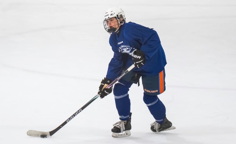 Taylor Bierschied scored over 20 points as a freshman with HPNA. (Patrick Donnelly/NEHJ)