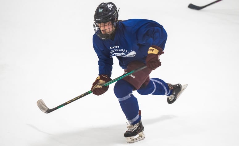 Caroline Kreuz is part of a strong crop of '10 forwards. (Patrick Donnelly/NEHJ)
