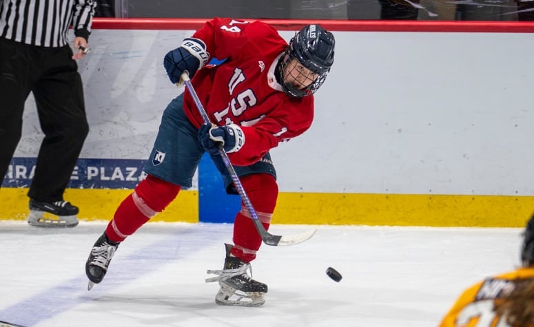 Lily Bromley made the Under-18 Women's National Team Festival in 2025. (Patrick Donnelly/NEHJ)