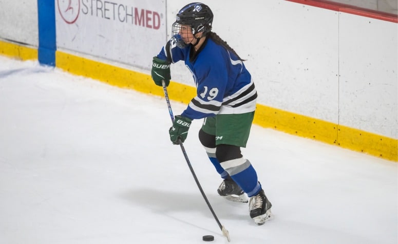 Milana Shuman is a rising junior at Deerfield. (Patrick Donnelly/NEHJ)