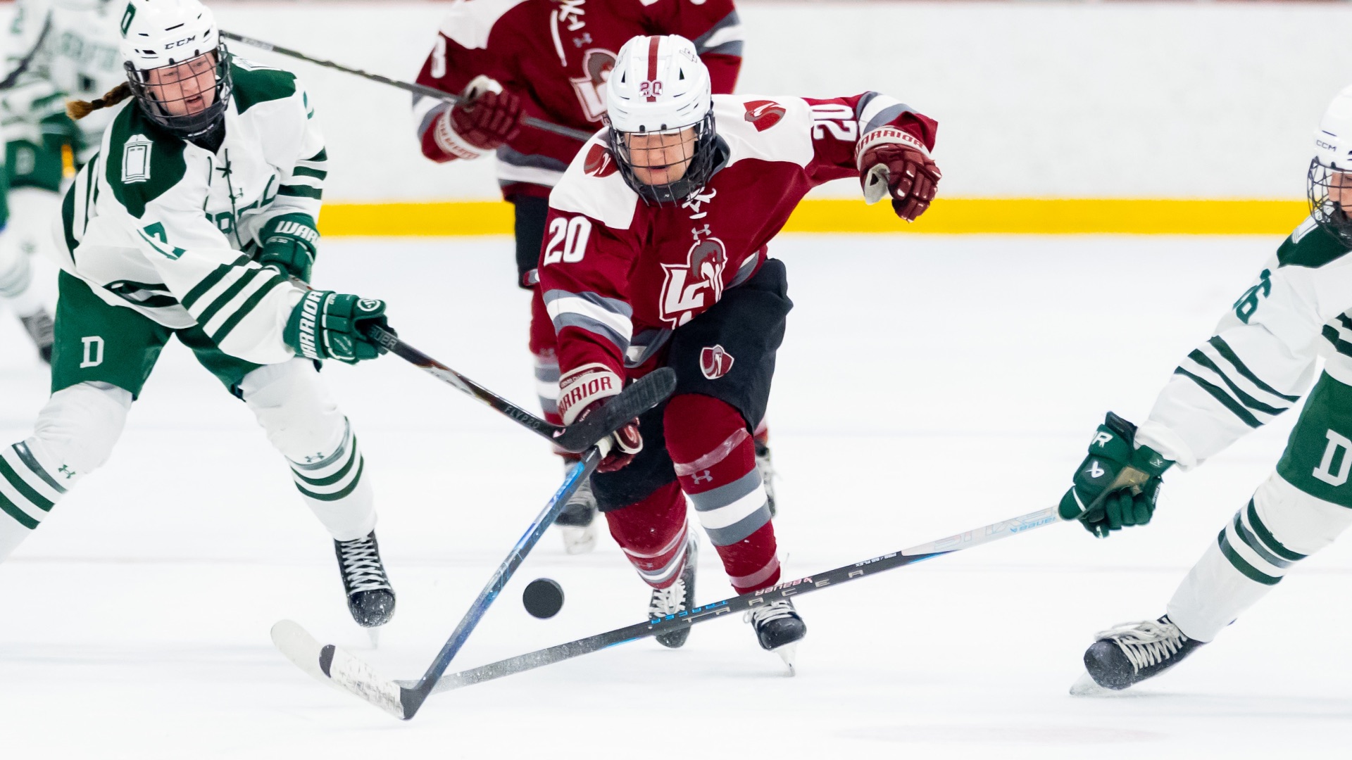 Amherst commit Easton Pramuka will help lead Loomis Chaffee's forward group. (Jen Clawson Photo)
