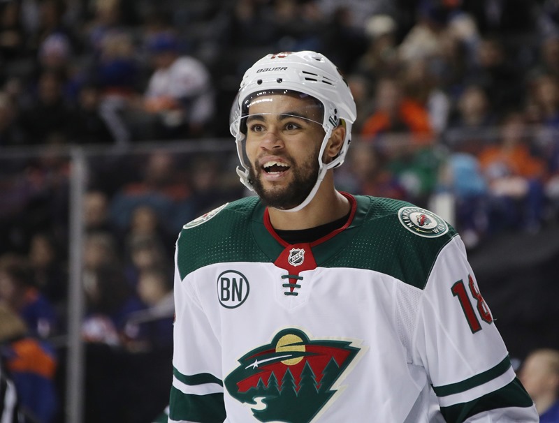 Jordan Greenway gets his first ice time for Wild against Nashville