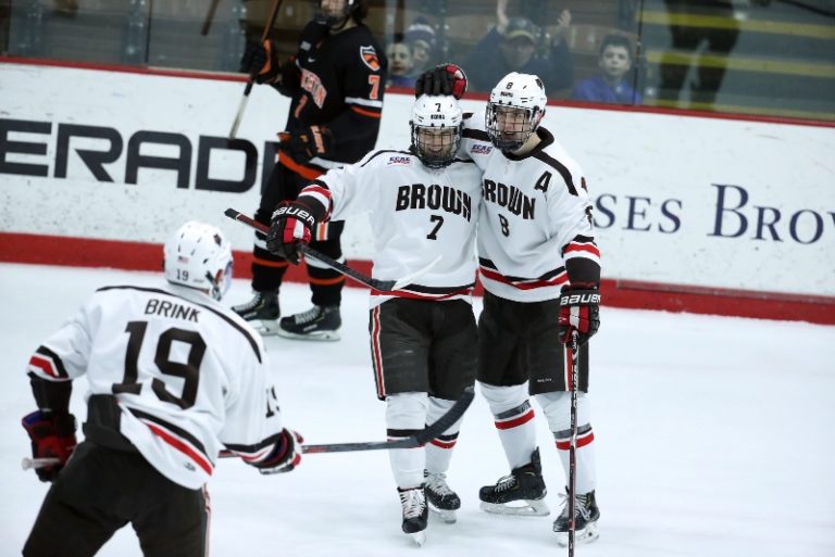 D1 insider Brown gets by on heart in ECAC Hockey sweep of Princeton