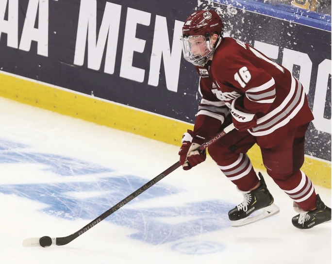 Download Cale Makar University Of Massachusetts Wallpaper