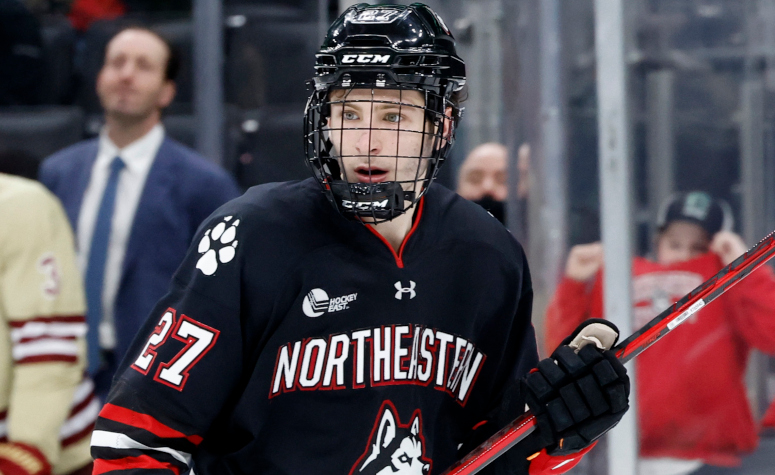 Northeastern Star Jack Hughes Awaits the NHL Draft