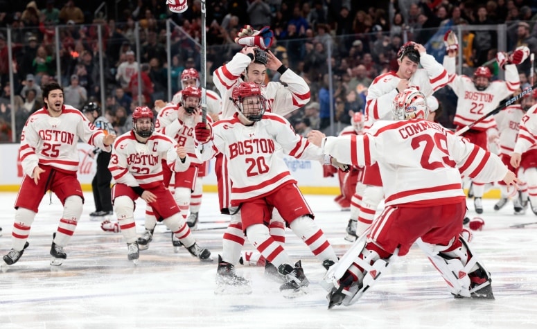 BU wins Hockey East championship - The Boston Globe